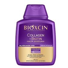 شامپو بیوکسین کلاژن و بیوتین حجم دهنده مو 300 میل | Bioxcin Collagen & Biotin Volumizing Shampoo 300ml