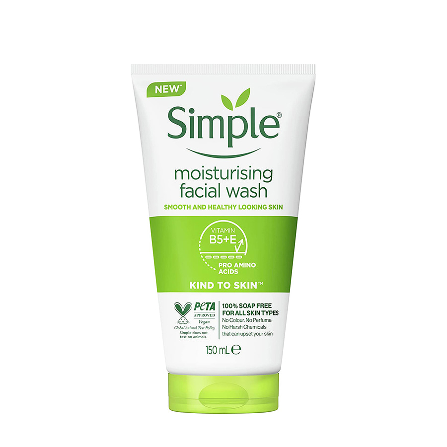 ژل شستشوی سیمپل Simple مناسب پوست خشک و حساس 150 میل